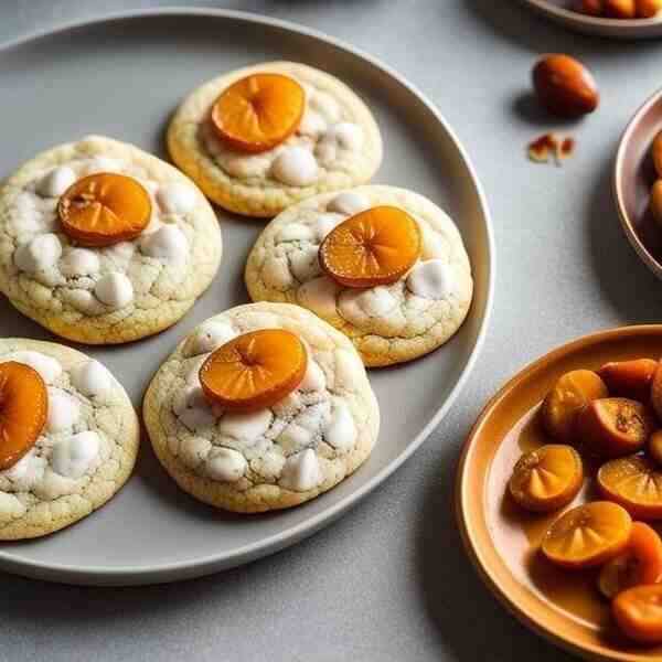 Пасхальное творожное печенье с курагой